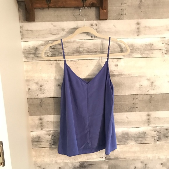 Lily Pulitzer Blue Silk Cami - Picture 3 of 5